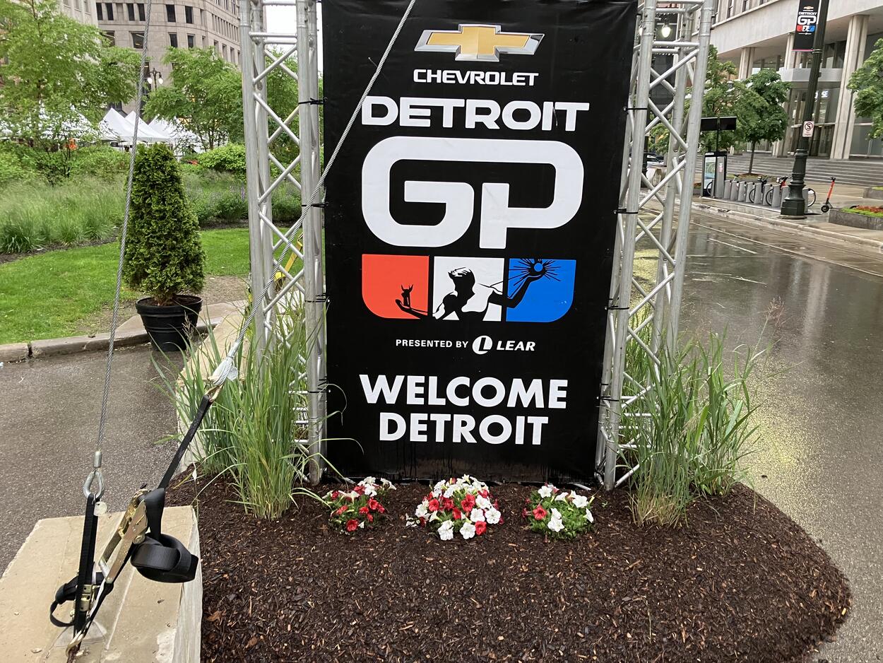 BrightView at the Detroit Grand Prix