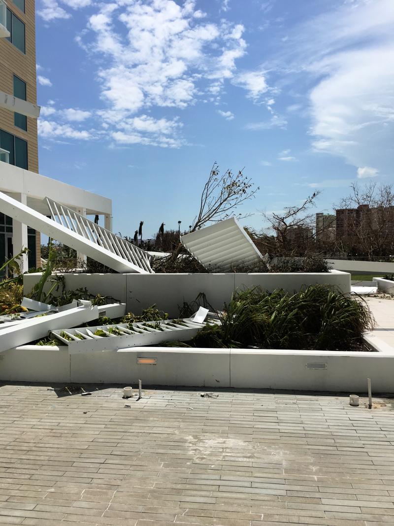 Hurricane Irma damage