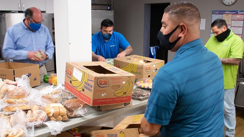 BrightView team members support Hope Women's Center in Phoenix, AZ.