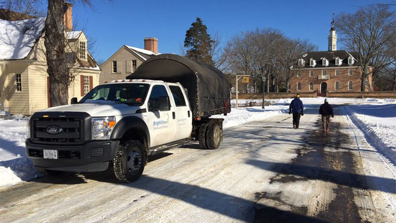 BrightView Snow Services Team wins prestigious award