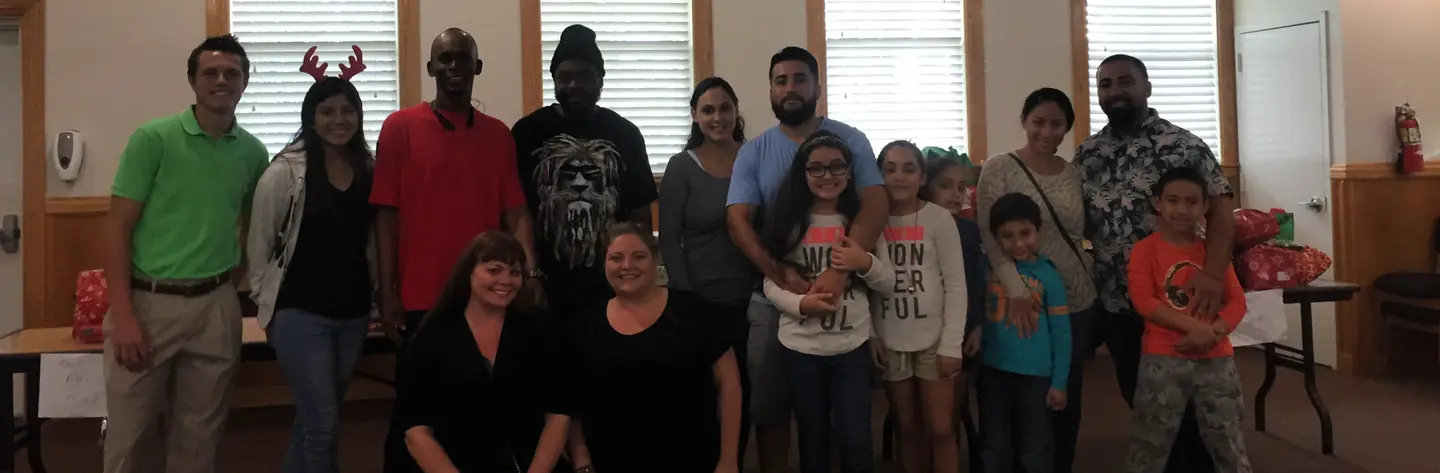 BrightView volunteers Chapman Partnership homeless shelter