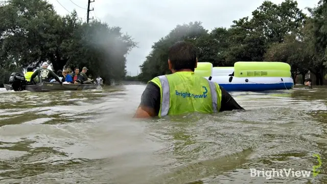 Hurricane Harvey Flood Rescue